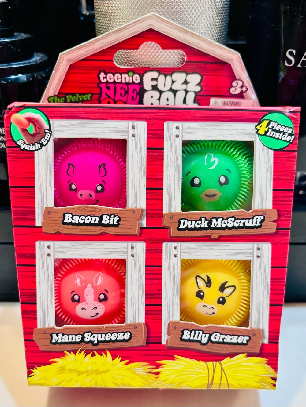 Needoh Barnyard 4 Pack HTF RARE - Picture 1 of 2
